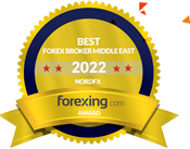 2022 Giải thưởng Forexing<br>Nhà môi giới tốt nhất Trung Đông